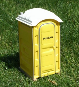 porta potty banks